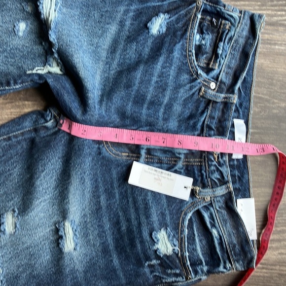 KanCan Jeans Distressed Dark Wash Short 29x28 - Picture 7 of 7